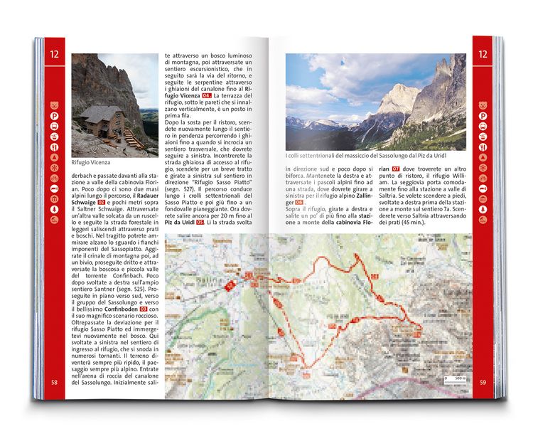 Produktbild: KOMPASS guida escursionistica Alpe di Siusi, Sassolungo, Sciliar, Catinaccio, 35 itinerari