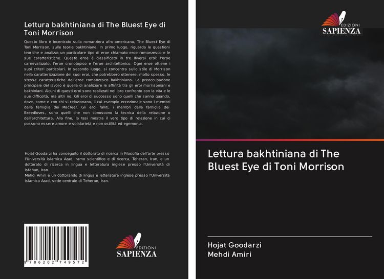 Produktbild: Lettura bakhtiniana di The Bluest Eye di Toni Morrison