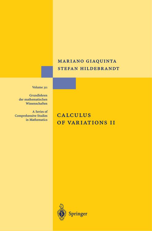 Produktbild: Calculus of Variations II