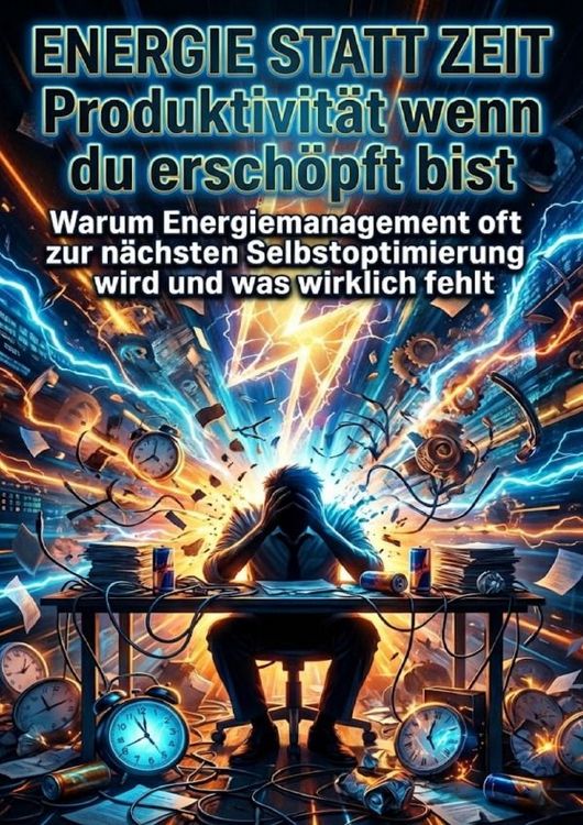 Produktbild: Energie statt Zeit: Produktivit&auml;t wenn du ersch&ouml;pft bist