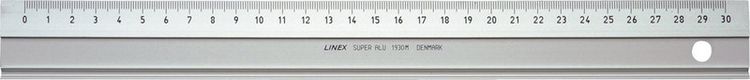 Produktbild: Massstab Alu 30cm