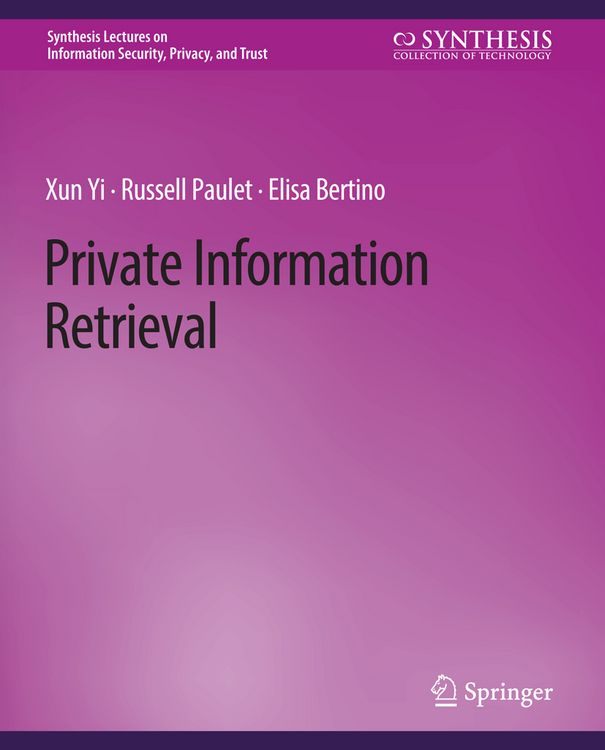 Produktbild: Private Information Retrieval