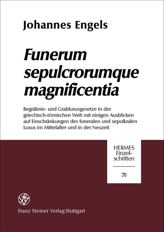 Produktbild: Funerum sepulcrorumque magnificentia