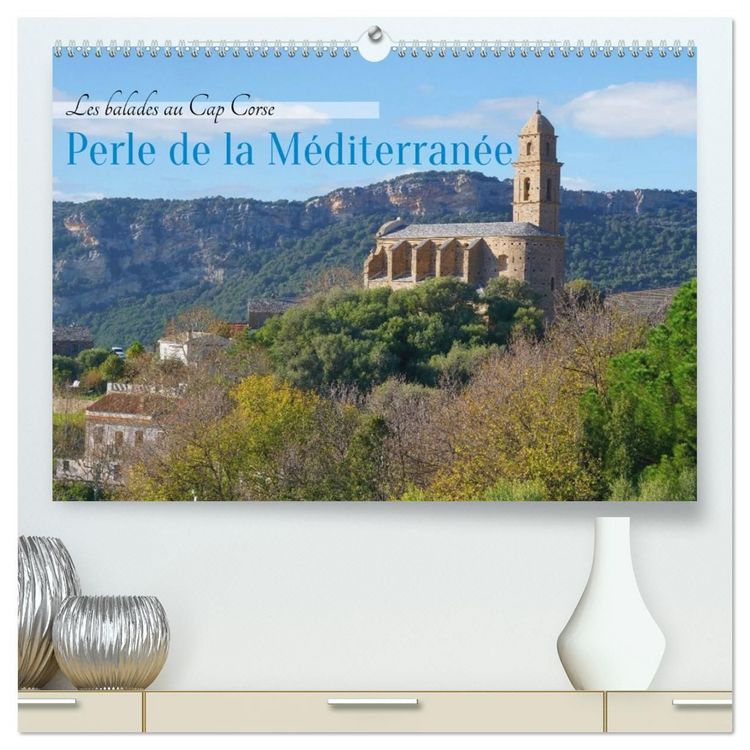 Produktbild: Les balades au Cap Corse (Calendrier mural haut de gamme 2027 DIN A2 vertical), CALVENDO calendrier mensuel