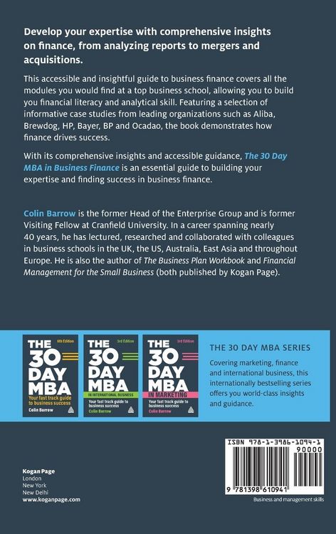 Produktbild: The 30 Day MBA in Business Finance