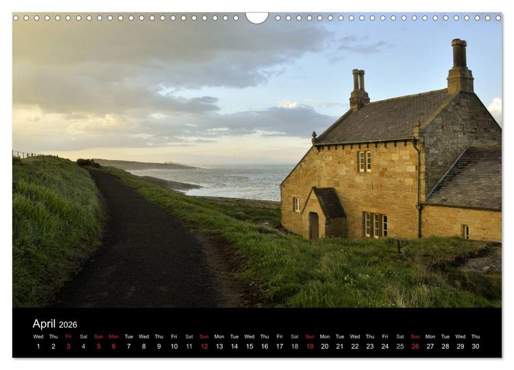 Produktbild: Scenes from Northumberland (Wall Calendar 2026 DIN A3 landscape), CALVENDO 12 Month Wall Calendar