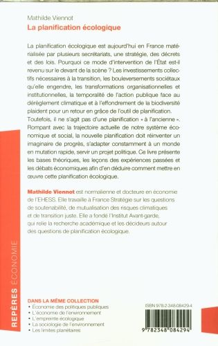 Produktbild: La planification &eacute;cologique