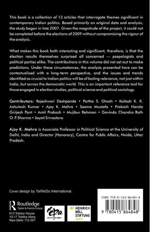Produktbild: Emerging Trends in Indian Politics