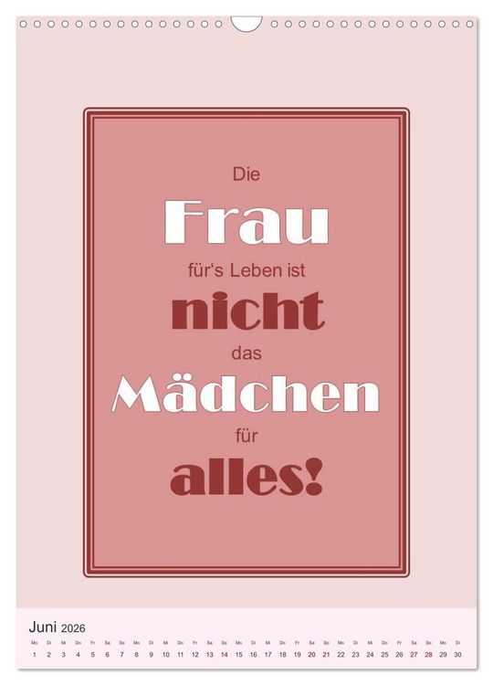 Produktbild: Was Mann &uuml;ber Frau wissen sollte und umgekehrt ... (Wandkalender 2026 DIN A3 hoch), CALVENDO Monatskalender