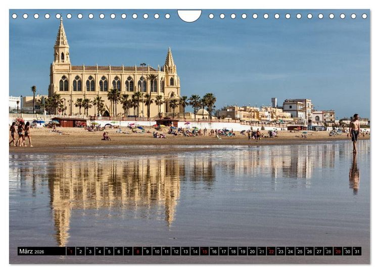 Produktbild: Farbenpr&auml;chtiges Andalusien (Wandkalender 2026 DIN A4 quer), CALVENDO Monatskalender