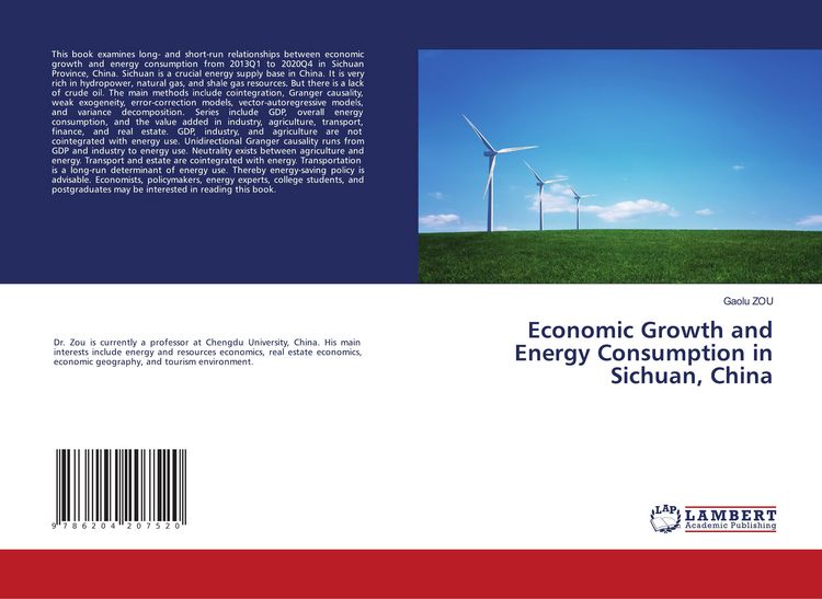 Produktbild: Economic Growth and Energy Consumption in Sichuan, China
