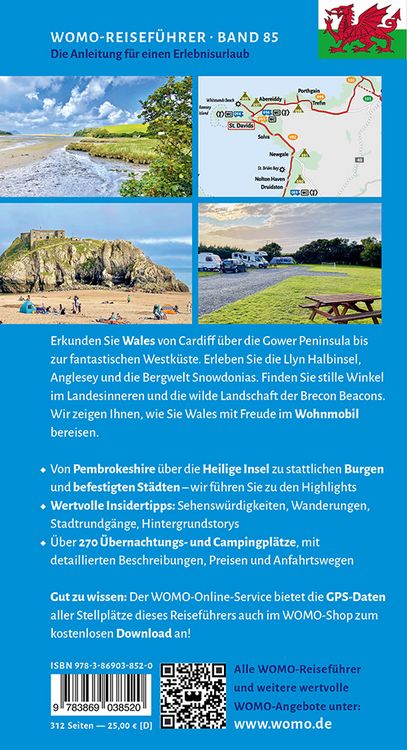 Produktbild: Entdeckertouren mit dem Wohnmobil Wales