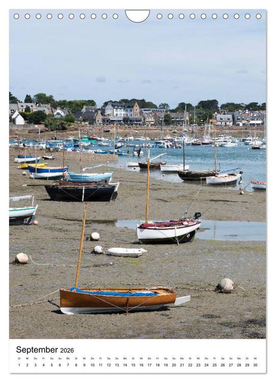 Produktbild: Du sch&ouml;ne Bretagne (Wandkalender 2026 DIN A4 hoch), CALVENDO Monatskalender
