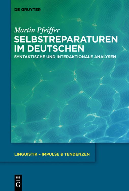 Produktbild: Selbstreparaturen im Deutschen