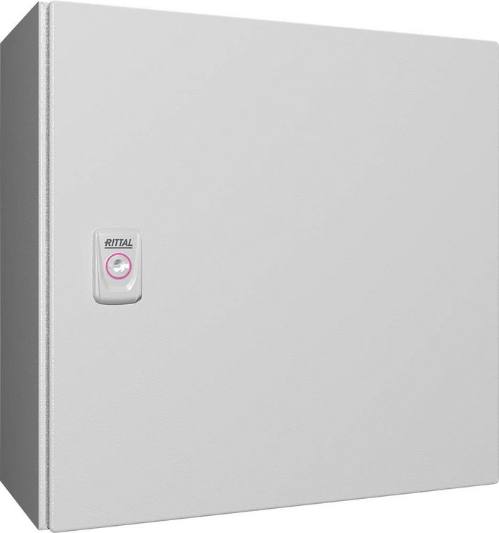 Produktbild: Rittal AX 1380.000 Schaltschrank 380 x 380 x 210 Stahlblech Lichtgrau (RAL 7035) 1 St.