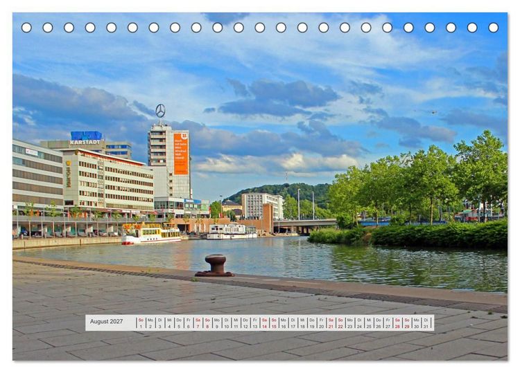 Produktbild: Saarland Impressionen & Ansichten (Tischkalender 2027 DIN A5 quer), CALVENDO Monatskalender