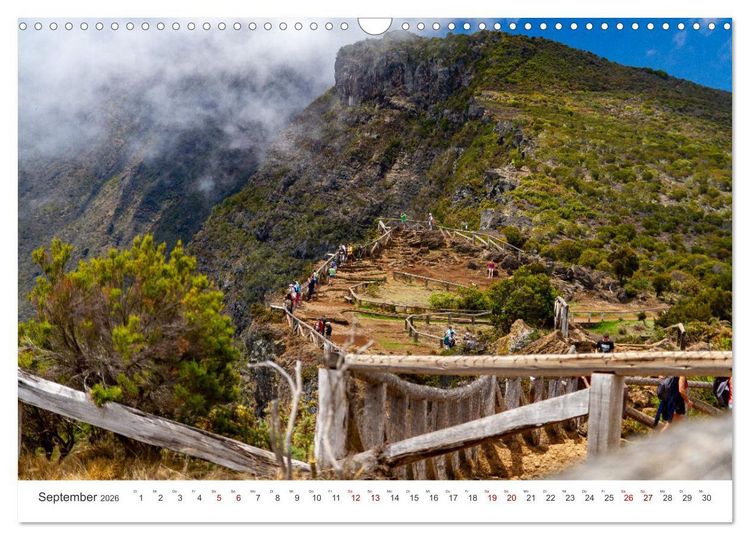 Produktbild: &Icirc;le de la R&eacute;union - Das franz&ouml;sische Paradies im Indischen Ozean (Wandkalender 2026 DIN A3 quer), CALVENDO Monatskalender