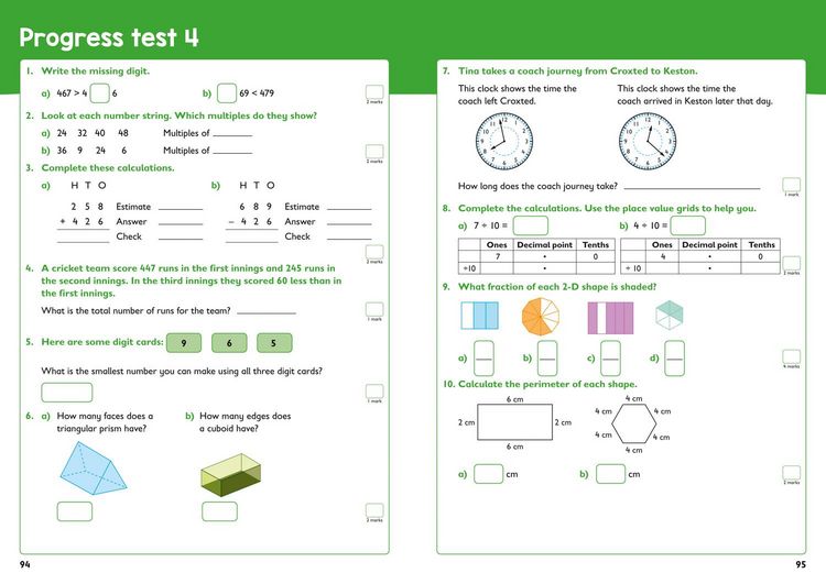 Produktbild: Year 3 Maths and English KS2 Targeted Study & Practice Book