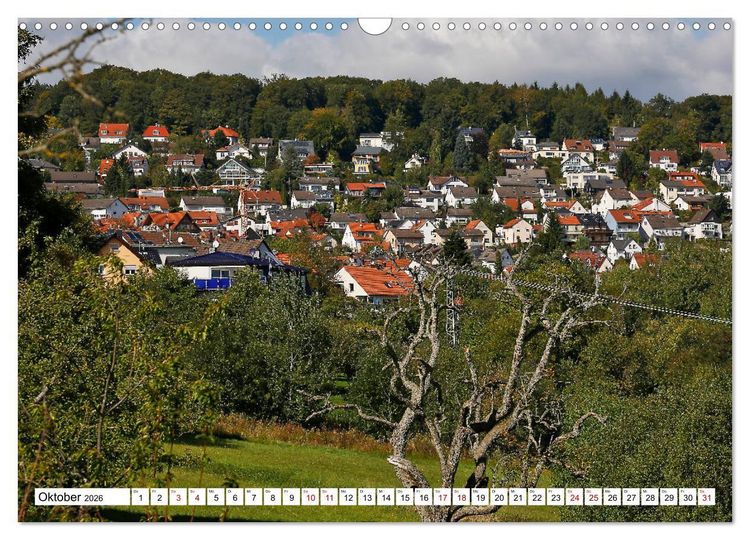 Produktbild: Kelkheim vom Frankfurter Taxifahrer Petrus Bodenstaff (Wandkalender 2026 DIN A3 quer), CALVENDO Monatskalender