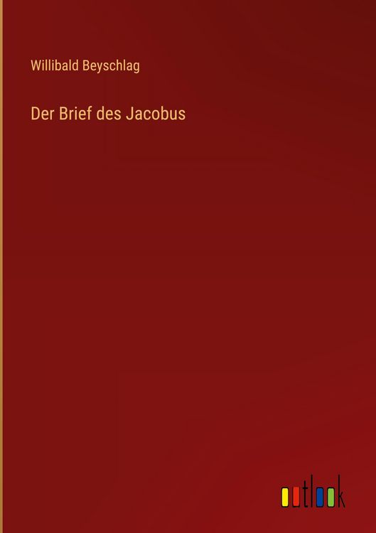 Produktbild: Der Brief des Jacobus