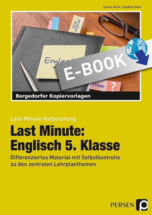 Produktbild: Last Minute: Englisch 5. Klasse