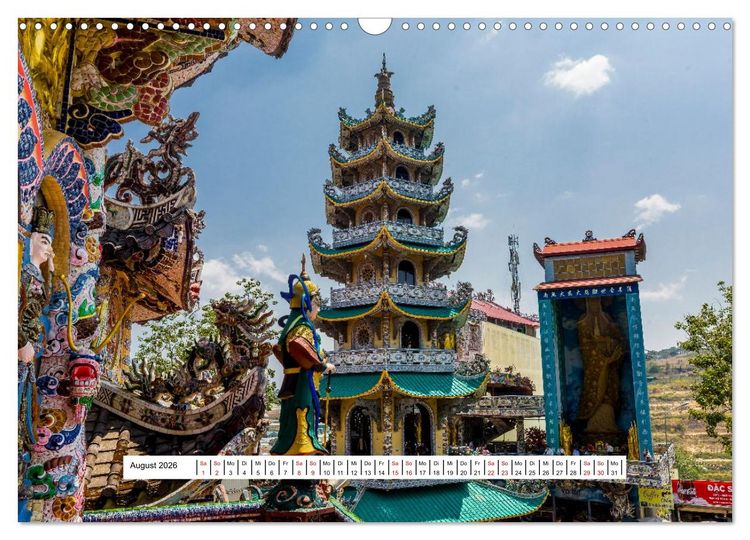 Produktbild: Da Lat Einfach Liebenswert (Wandkalender 2026 DIN A3 quer), CALVENDO Monatskalender