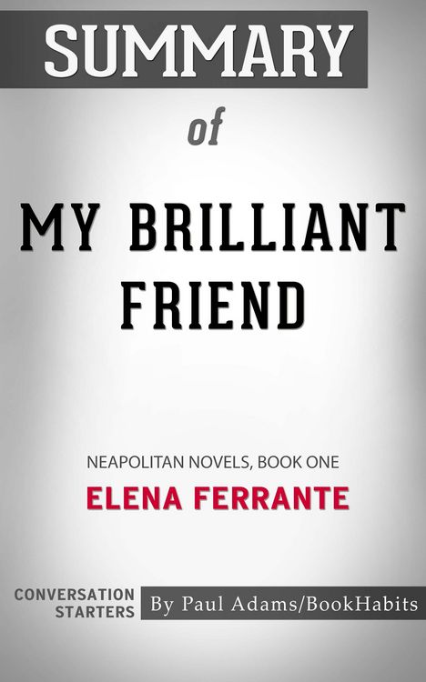 Produktbild: Summary of My Brilliant Friend