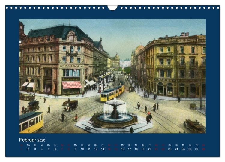 Produktbild: Historisches Frankfurt am Main von 1888 bis 1918 (Wandkalender 2026 DIN A3 quer), CALVENDO Monatskalender