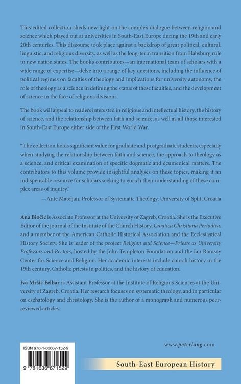 Produktbild: Science and Catholicism in the Universities of South-East Europe