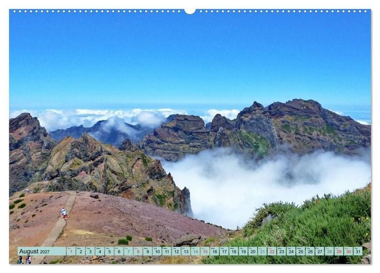 Produktbild: THE ISLAND OF MADEIRA (High Quality Premium Wall Calendar 2027 DIN A2 landscape),CALVENDO 12 Month Wall Calendar