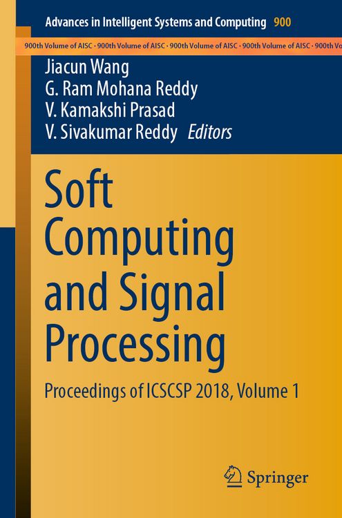 Produktbild: Soft Computing and Signal Processing