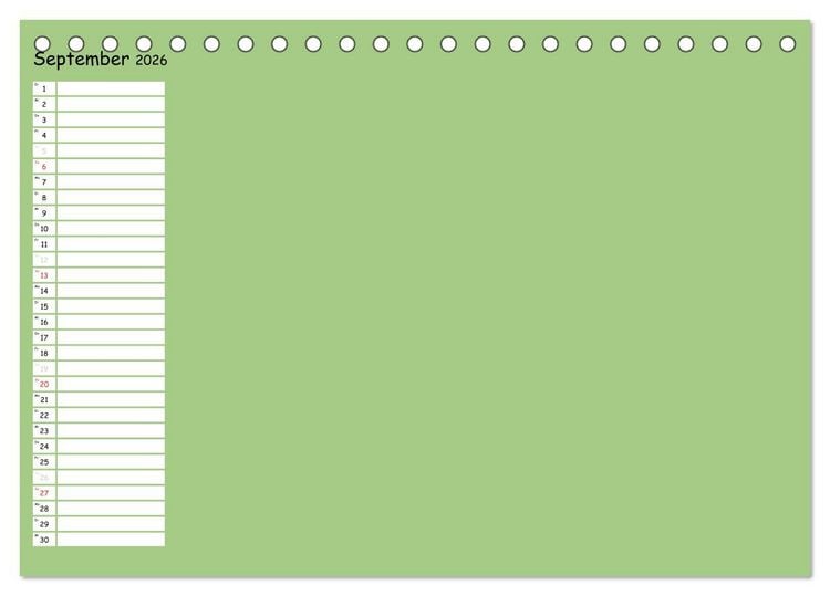 Produktbild: Bunter Bastelkalender (Tischkalender 2026 DIN A5 quer), CALVENDO Monatskalender