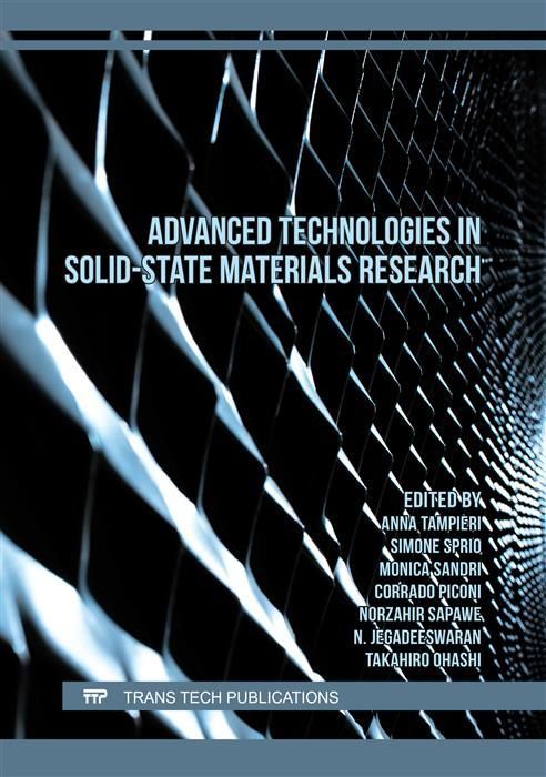 Produktbild: Advanced Technologies in Solid-State Materials Research