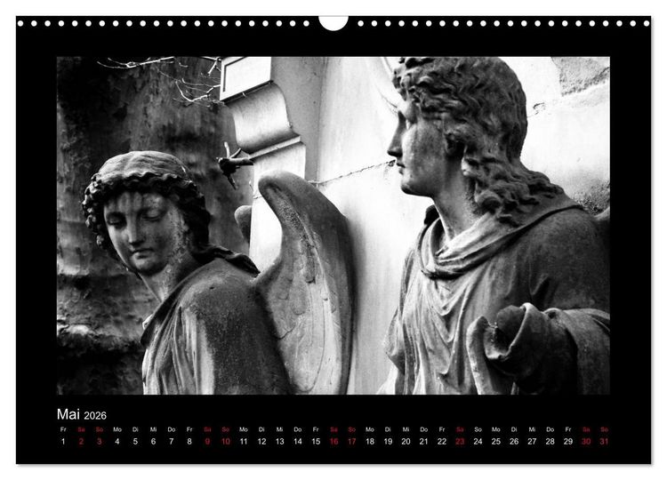 Produktbild: Die Engel von Melaten (Wandkalender 2026 DIN A3 quer), CALVENDO Monatskalender