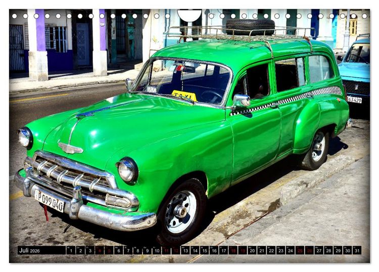 Produktbild: Kombi mit Biss - Als der Chevy Z&auml;hne zeigte (Wandkalender 2026 DIN A4 quer), CALVENDO Monatskalender