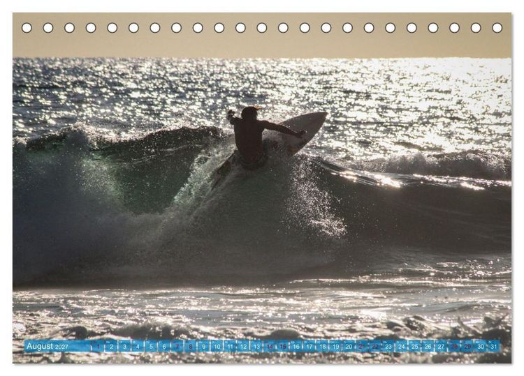 Produktbild: Hawaii&acute;s Surfer (Tischkalender 2027 DIN A5 quer), CALVENDO Monatskalender