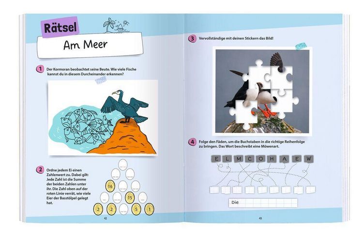 Produktbild: R&auml;tseln, Stickern, Bestimmen - V&ouml;gel