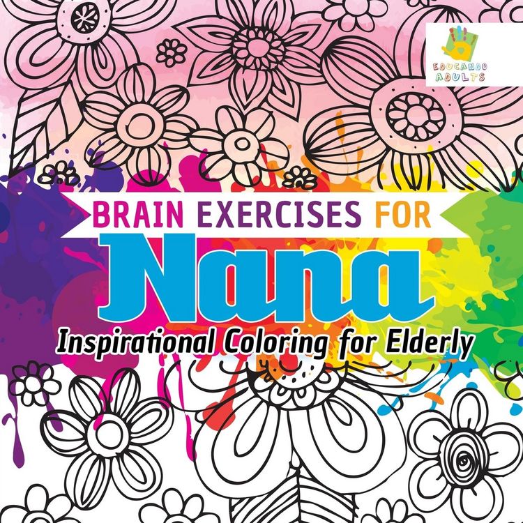 Produktbild: Brain Exercises for Nana | Inspirational Coloring for Elderly