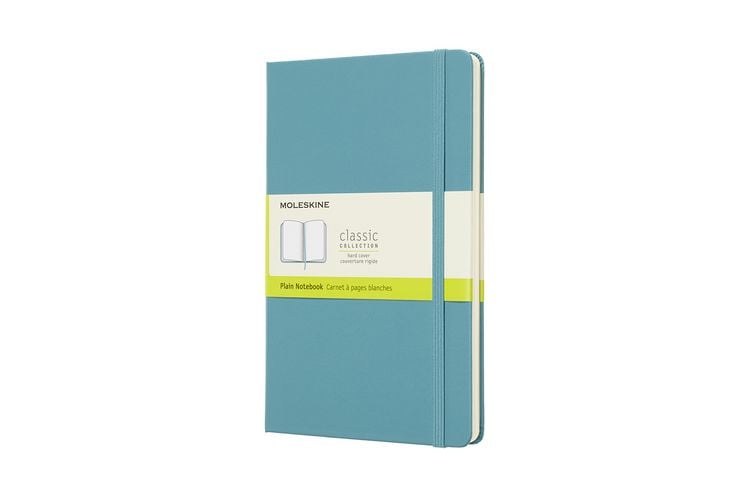 Produktbild: Moleskine Notizbuch Large/A5, Blanko, Hard Cover, Riff Blau