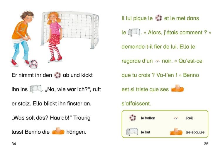 Produktbild: Bildermaus - Mit Bildern Franz&ouml;sisch lernen - Schulgeschichten - Histoires d'&eacute;cole