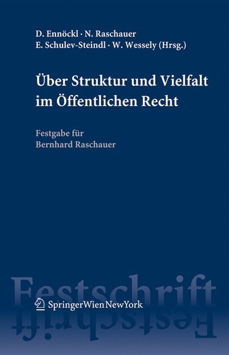 Produktbild: &Uuml;ber Struktur und Vielfalt im &Ouml;ffentlichen Recht