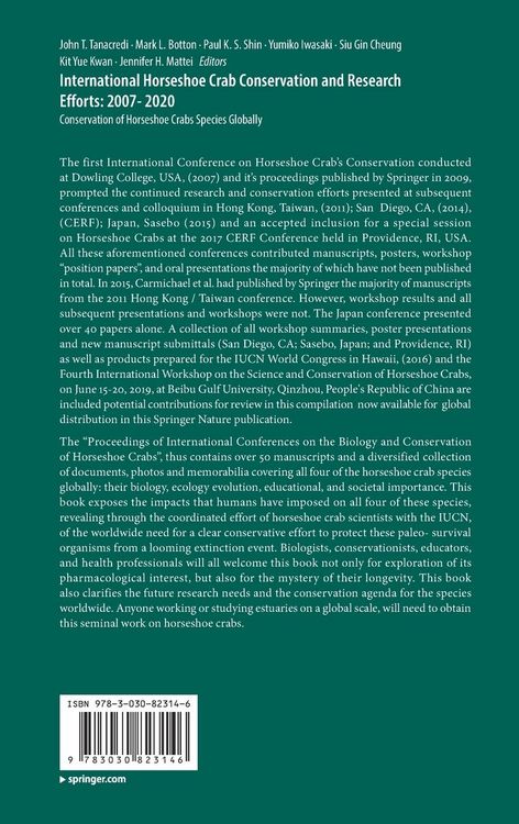 Produktbild: International Horseshoe Crab Conservation and Research Efforts: 2007- 2020