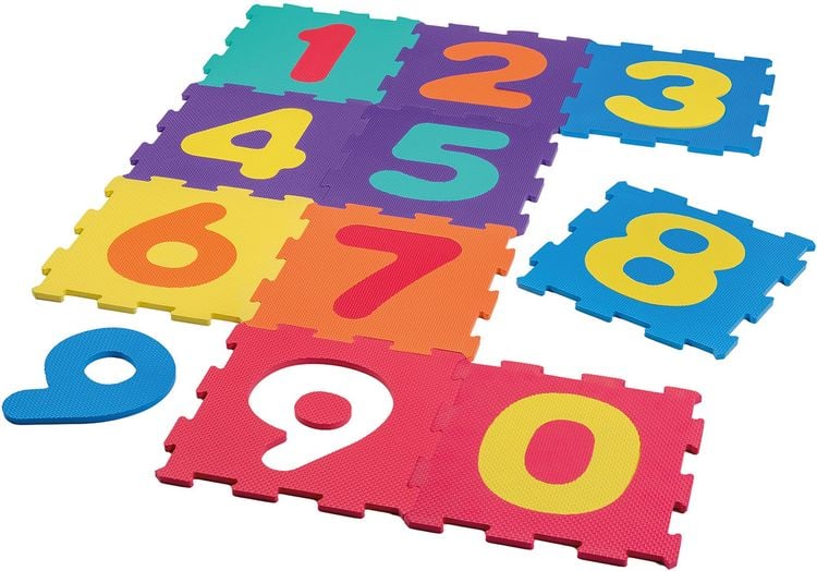 Produktbild: Puzzlematten, mit Zahlen zum