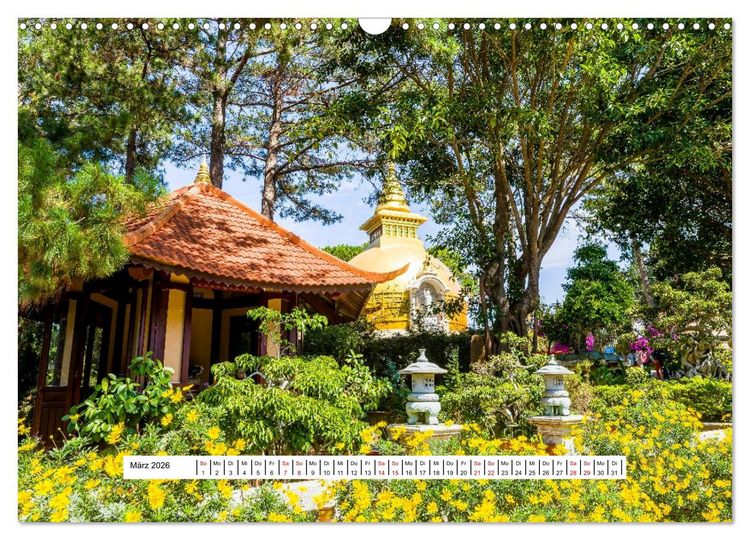 Produktbild: Da Lat Einfach Liebenswert (Wandkalender 2026 DIN A3 quer), CALVENDO Monatskalender