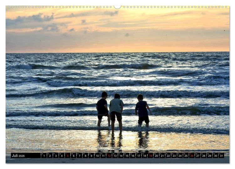 Produktbild: J&uuml;tland in D&auml;nemark - Von Henne Strand bis Blavand (hochwertiger Premium Wandkalender 2026 DIN A2 quer), Kunstdruck in Hochglanz