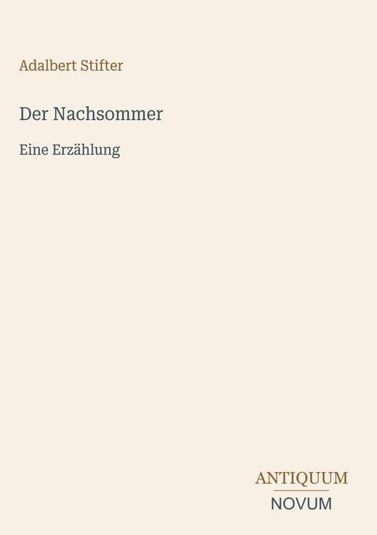 Produktbild: Der Nachsommer