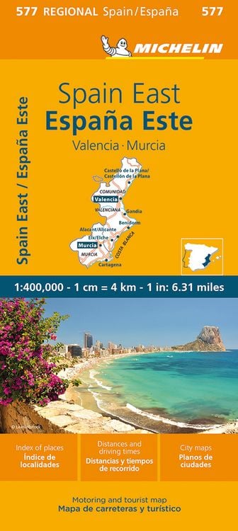 Produktbild: Michelin Valencia, Murcia