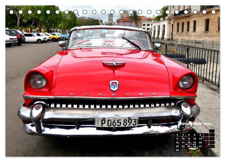 Produktbild: MERCURY '55 (Tischkalender 2026 DIN A5 quer), CALVENDO Monatskalender