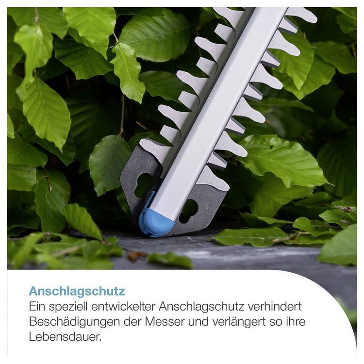 Produktbild: GARDENA Akku-Heckenschere EasyCut 45/18V P4A Ready-To-Use Set Akku Akku-Heckenschere 18 V Li-Ion 450 mm