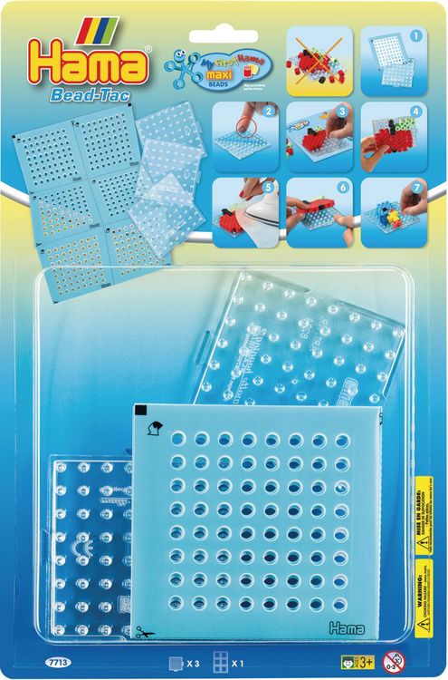 Produktbild: HAMA Blister mit Maxi-Stiftplatten und Haftfolie